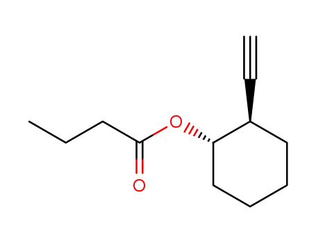 Butyric acid (1S,2R)-2-ethynyl-cyclohexyl ester