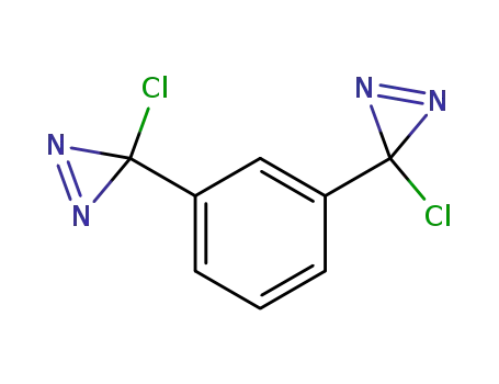 3H-Diazirine, 3,3'-(1,3-phenylene)bis[3-chloro-