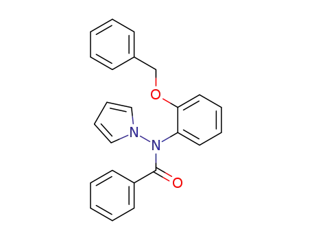 1-[N-benzoyl-N-(2-benzyloxyphenyl)amino]pyrrole