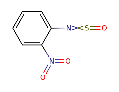 Molecular Structure of 83196-25-2 (Benzenamine, 2-nitro-N-sulfinyl-)