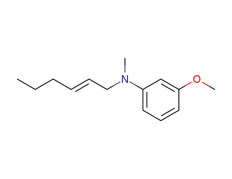 N-((E)-2-Hexen-1-yl)-N-methyl-3-methoxyaniline