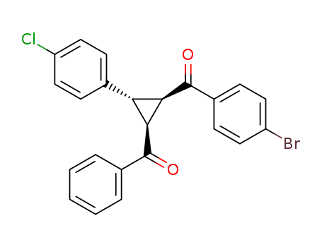 [(1R,2S,3S)-2-Benzoyl-3-(4-chloro-phenyl)-cyclopropyl]-(4-bromo-phenyl)-methanone