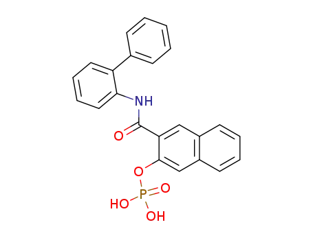 3-히드록시-N-(2'-비페닐)-2-나프탈렌카르복스아미드 인산염
