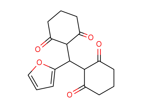 Molecular Structure of 143673-42-1 (1,3-Cyclohexanedione, 2,2'-(2-furanylmethylene)bis-)