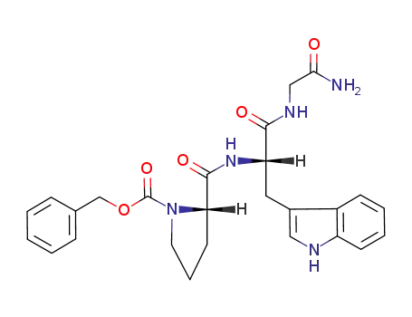 (benzyloxycarbonyl)-L-prolyl-L-tryptophylglycinamide