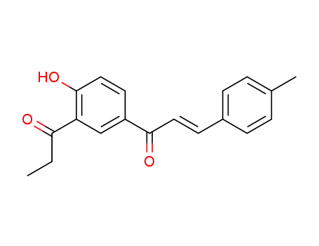 (E)-1-(4-Hydroxy-3-propionyl-phenyl)-3-p-tolyl-propenone