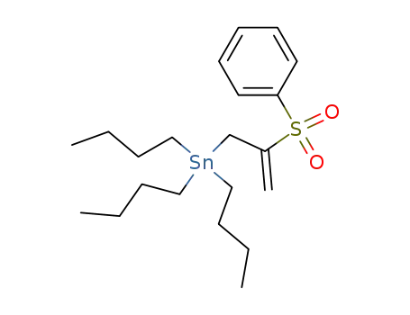 (2-Benzenesulfonyl-allyl)-tributyl-stannane
