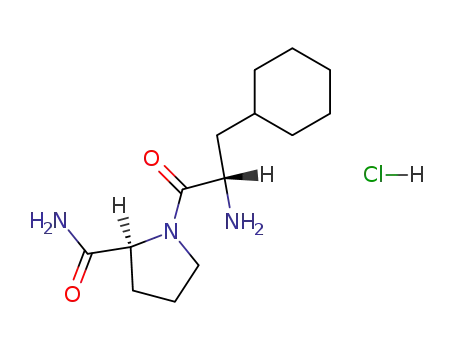 (S)-1-((S)-2-Amino-3-cyclohexyl-propionyl)-pyrrolidine-2-carboxylic acid amide; hydrochloride