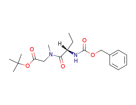 Molecular Structure of 117194-57-7 (Z-Abu-Sar-O-(t-Bu))