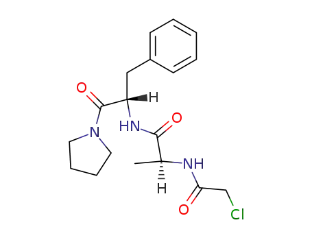 N-(chloroacetyl)-L-alanyl-L-phenylalanylpyrrolidine