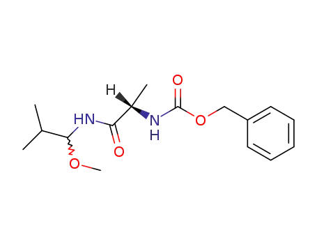 N<sup>2</sup>-(Benzyloxycarbonyl)-N<sup>1</sup>-(1'-methoxy-2'-methylpropyl)-L-alaninamid