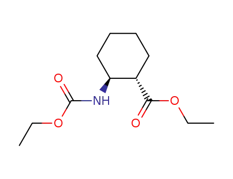 Cyclohexanecarboxylic acid, 2-[(ethoxycarbonyl)amino]-, ethyl ester,
trans-
