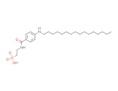 N-[4-(hexadecylamino)benzoyl]-2-aminoethanesulfonic acid