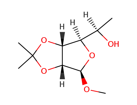 methyl 2,3-O-isopropylidene-6-deoxy-β-D-allofuranoside