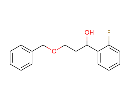 Benzenemethanol, 2-fluoro-a-[2-(phenylmethoxy)ethyl]-