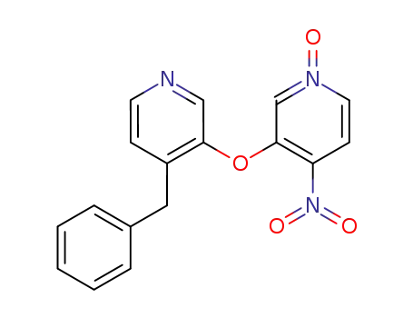 4-benzyl-4'-nitro-3,3'-oxybispyridine 1'-oxide