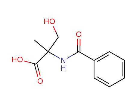 (2R)-2-benzamido-3-hydroxy-2-methyl-propanoate cas  7508-82-9
