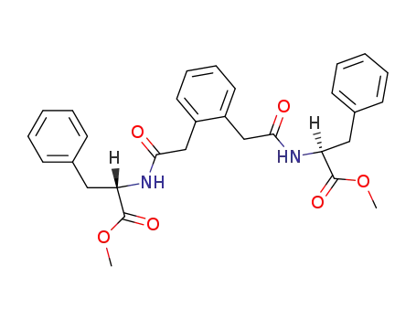 (S)-2-(2-{2-[((S)-1-Methoxycarbonyl-2-phenyl-ethylcarbamoyl)-methyl]-phenyl}-acetylamino)-3-phenyl-propionic acid methyl ester