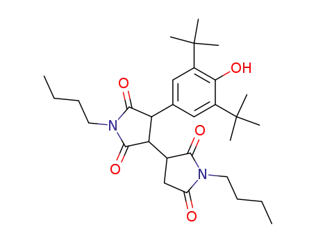 [3,3'-Bipyrrolidine]-2,2',5,5'-tetrone,
4-[3,5-bis(1,1-dimethylethyl)-4-hydroxyphenyl]-1,1'-dibutyl-