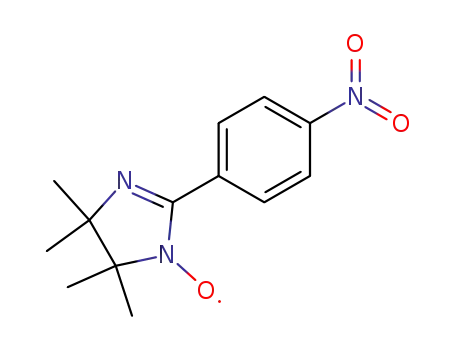 1H-Imidazol-1-yloxy, 4,5-dihydro-4,4,5,5-tetramethyl-2-(4-nitrophenyl)-