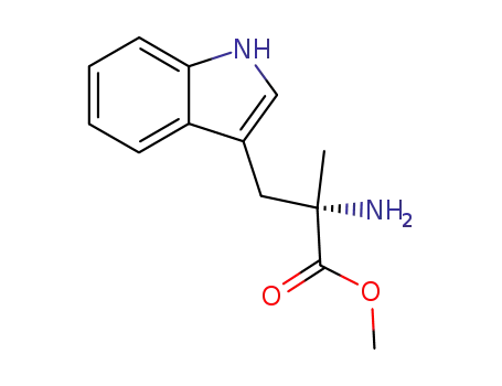 Molecular Structure of 142854-50-0 (L-α-methyl-tryptophan methyl ester)