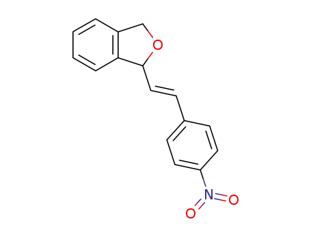 1,3-Dihydro-1-(p-nitrostyryl)isobenzofuran