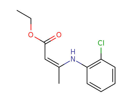 ETHYL (Z)-3-(2-CHLOROPHENYLAMINO)CROTONATE