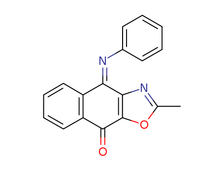 2-METHYL-4-(PHENYLIMINO)NAPHTH[2,3-D]OXAZOL-9-ONE