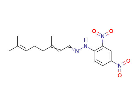 3,7-Dimethyl-1-(2,4-dinitro-phenylhydrazono>-octadien-(2,6)