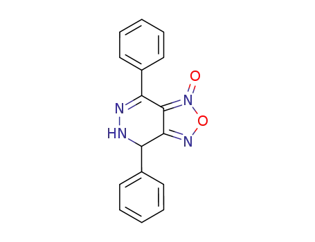 [1,2,5]Oxadiazolo[3,4-d]pyridazine, 4,5-dihydro-4,7-diphenyl-, 1-oxide