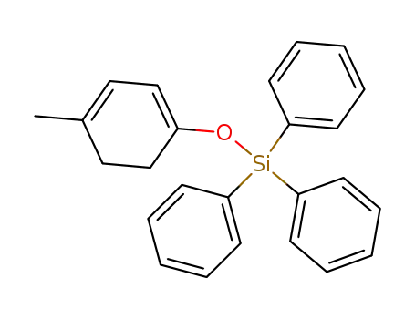 (4-Methyl-cyclohexa-1,3-dienyloxy)-triphenyl-silane