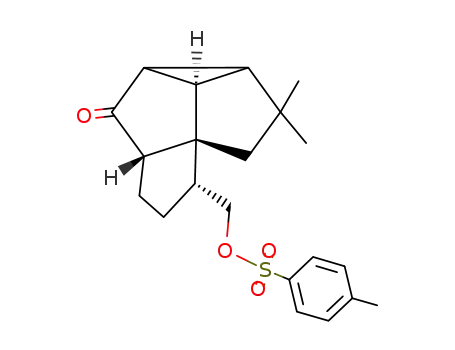 (1RS,2SR,4SR,7RS,8RS,11SR)-10,10-dimethyl-7-<(p-tosyloxy)methyl>tetracyclo<6.3.0.0<sup>2,11</sup>.0<sup>4,8</sup>>undecan-3-one
