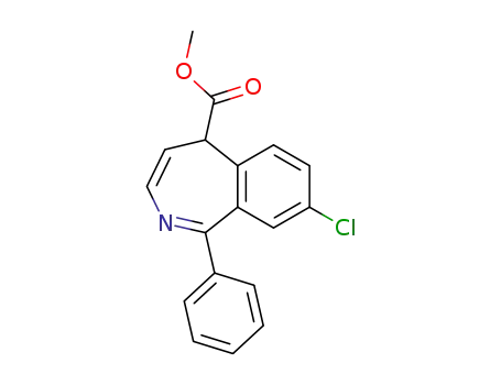 5H-2-Benzazepine-5-carboxylic acid, 8-chloro-1-phenyl-, methyl ester