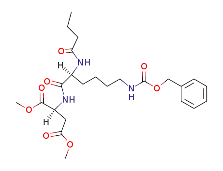 (S)-2-((S)-6-Benzyloxycarbonylamino-2-butyrylamino-hexanoylamino)-succinic acid dimethyl ester