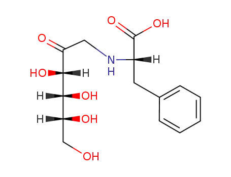 Molecular Structure of 31105-03-0 (fructose-phenylalanine)