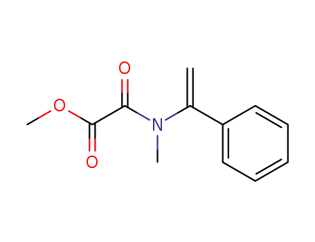 N-(α-methylenebenzyl)-N-methoxalylmethylamine