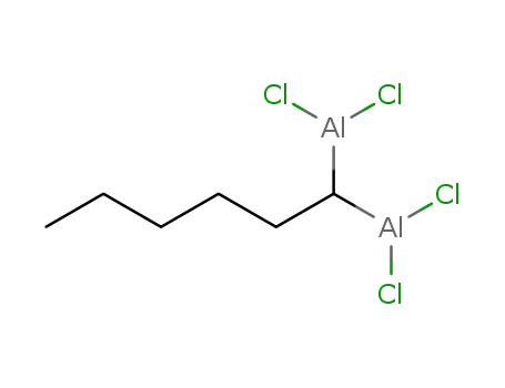 Molecular Structure of 114504-91-5 (1,1-bis(dichloroalumino)hexane)
