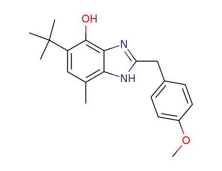 5-tert-Butyl-2-(4-methoxy-benzyl)-7-methyl-1H-benzoimidazol-4-ol