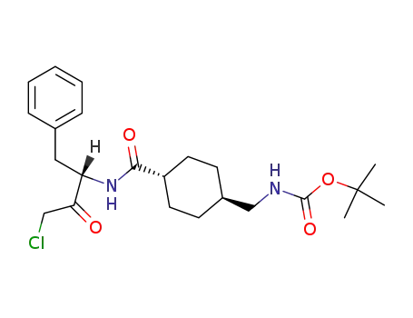 Boc-Tra-Phe-CH<sub>2</sub>Cl