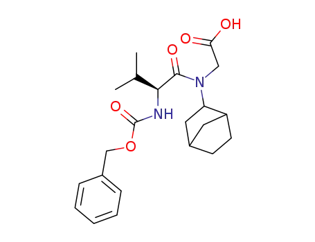 [((S)-2-Benzyloxycarbonylamino-3-methyl-butyryl)-bicyclo[2.2.1]hept-2-yl-amino]-acetic acid