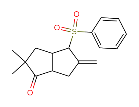 4-Benzenesulfonyl-2,2-dimethyl-5-methylene-hexahydro-pentalen-1-one