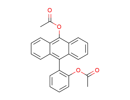 9-Anthracenol, 10-[2-(acetyloxy)phenyl]-, acetate