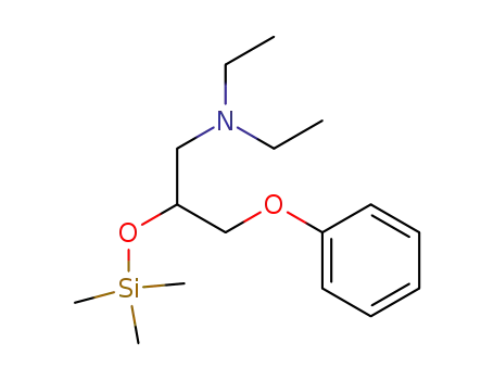 1-Propanamine, N,N-diethyl-3-phenoxy-2-[(trimethylsilyl)oxy]-