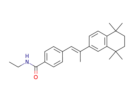 N-Ethyl-4-(2-(5,6,7,8-tetrahydro-5,5,8,8-tetramethyl-2-naphthalenyl)-1-propenyl)benzamide, (E)-