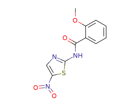2-methoxy-N-(5-nitrothiazol-2-yl)benzamide