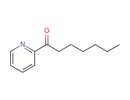 Molecular Structure of 60975-82-8 (1-PYRIDIN-2-YL-HEPTAN-1-ONE)