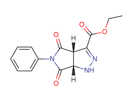 Ethyl 4,6-dioxo-5-phenyl-1,3a,4,5,6,6a-hexahydropyrrolo[3,4-c]pyrazole-3-carboxylate