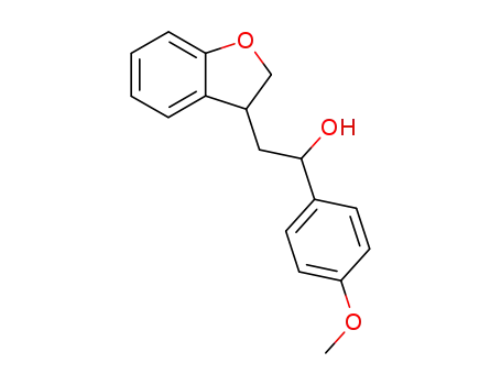 1-(4-methoxyphenyl)-2-<3-(2H,3H-benzofurfuryl)>ethanol