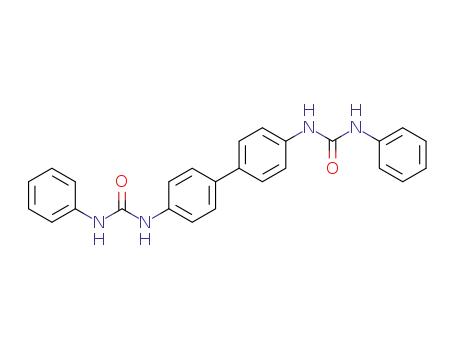 Molecular Structure of 13140-81-3 (1,1'-(4,4'-biphenylene)bis(3-phenylurea))