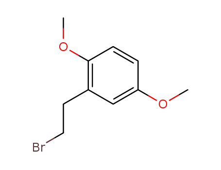 Molecular Structure of 99187-42-5 (Benzene, 2-(2-bromoethyl)-1,4-dimethoxy-)